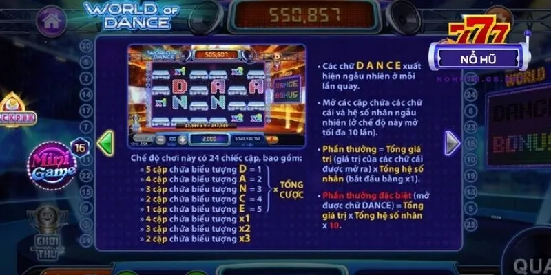 Slot trực tuyến kết hợp âm nhạc, vũ điệu và cơ chế jackpot linh hoạt